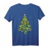 Schildkröten Weihnachtsbaum T-Shirt – Niedliches Tierliebhaber-Geschenk zu Weihnachten
