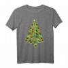 Schildkröten Weihnachtsbaum T-Shirt – Niedliches Tierliebhaber-Geschenk zu Weihnachten