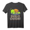 Offizielles Schlafshirt Pyjama mit Schildkröte - Lustiges Geschenk für Turtle Fans, Langschläfer und Schlafliebhaber für Damen und Herren