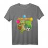 Kinder Fußball Schildkröte T-Shirt zum 4. Geburtstag - Perfektes Geschenk für Jungen mit Fußball- und Schildkröten-Motiv