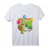 Kinder Fußball Schildkröte T-Shirt zum 4. Geburtstag - Perfektes Geschenk für Jungen mit Fußball- und Schildkröten-Motiv