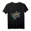Buntes Meeresschildkröten T-Shirt – Umweltfreundliches Design für Strand, Urlaub & Meeresschutz, perfekt als Geschenk für Natur- und Meerestierliebhaber