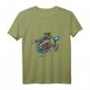 Buntes Meeresschildkröten T-Shirt – Umweltfreundliches Design für Strand, Urlaub & Meeresschutz, perfekt als Geschenk für Natur- und Meerestierliebhaber