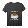 Damen Schlafende Schildkröte Offizielles Schlafshirt mit V-Ausschnitt - Lustiges Meerestier T-Shirt für Schildkröten- und Meerestierliebhaber
