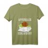Damen Schlafende Schildkröte Offizielles Schlafshirt mit V-Ausschnitt - Lustiges Meerestier T-Shirt für Schildkröten- und Meerestierliebhaber