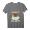 Damen Schlafende Schildkröte Offizielles Schlafshirt mit V-Ausschnitt - Lustiges Meerestier T-Shirt für Schildkröten- und Meerestierliebhaber