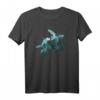 Vintage Schildkröte Silhouette | Herz Meeresschildkröte T-Shirt – Perfektes Geschenk für Schildkröten- und Meerestierliebhaber zu Weihnachten & Geburtstag
