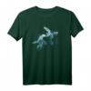 Vintage Schildkröte Silhouette | Herz Meeresschildkröte T-Shirt – Perfektes Geschenk für Schildkröten- und Meerestierliebhaber zu Weihnachten & Geburtstag