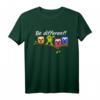 Be Different! Damen Süßes Fun Spruch T-Shirt mit Eule & Schildkröte - Originelles Tiermotiv für Freunde & Tierliebhaber