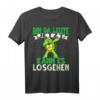 Bin da Leute jetzt kann es losgehen Schildkröten T-Shirt - Lustiges Tiermotive Outfit für Damen, Herren & Kinder mit Landschildkröte