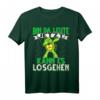 Bin da Leute jetzt kann es losgehen Schildkröten T-Shirt - Lustiges Tiermotive Outfit für Damen, Herren & Kinder mit Landschildkröte