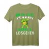 Bin da Leute jetzt kann es losgehen Schildkröten T-Shirt - Lustiges Tiermotive Outfit für Damen, Herren & Kinder mit Landschildkröte