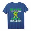 Bin da Leute jetzt kann es losgehen Schildkröten T-Shirt - Lustiges Tiermotive Outfit für Damen, Herren & Kinder mit Landschildkröte