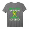 Bin da Leute jetzt kann es losgehen Schildkröten T-Shirt - Lustiges Tiermotive Outfit für Damen, Herren & Kinder mit Landschildkröte