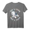 HapFrog T-Shirt mit Schildkröte - Lustiges und Umweltbewusstes Geschenk für Naturliebhaber