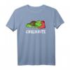 Schlafende Chillkröte Kissen Schildkröte T-Shirt - Lustiges Tiermotiv für Schildkrötenliebhaber und Tierfreunde