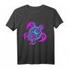 Buntes Taucher T-Shirt mit Schildkröte im Tribal Stil – Perfektes Geschenk für Taucher, Schnorchler & Freitaucher im Sommer