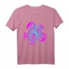 Buntes Taucher T-Shirt mit Schildkröte im Tribal Stil – Perfektes Geschenk für Taucher, Schnorchler & Freitaucher im Sommer