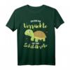 Ich Bin Die Verrückte Mit Der Schildkröte - Lustiges Humor T-Shirt für Schildkrötenliebhaberinnen, perfekt als Geschenk zu Geburtstag, Muttertag und Weihnachten