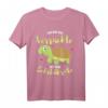 Ich Bin Die Verrückte Mit Der Schildkröte - Lustiges Humor T-Shirt für Schildkrötenliebhaberinnen, perfekt als Geschenk zu Geburtstag, Muttertag und Weihnachten