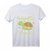 Ich Bin Die Verrückte Mit Der Schildkröte - Lustiges Humor T-Shirt für Schildkrötenliebhaberinnen, perfekt als Geschenk zu Geburtstag, Muttertag und Weihnachten