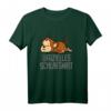 Offizielles Affen Schlafshirt & Pyjama – Lustiges Tiermotiv für Damen, Herren & Teenager, Perfekt als Geschenk für Langschläfer und Morgenmuffel