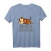 Offizielles Affen Schlafshirt & Pyjama – Lustiges Tiermotiv für Damen, Herren & Teenager, Perfekt als Geschenk für Langschläfer und Morgenmuffel