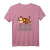 Offizielles Affen Schlafshirt & Pyjama – Lustiges Tiermotiv für Damen, Herren & Teenager, Perfekt als Geschenk für Langschläfer und Morgenmuffel