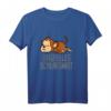 Offizielles Affen Schlafshirt & Pyjama – Lustiges Tiermotiv für Damen, Herren & Teenager, Perfekt als Geschenk für Langschläfer und Morgenmuffel