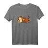 Offizielles Affen Schlafshirt & Pyjama – Lustiges Tiermotiv für Damen, Herren & Teenager, Perfekt als Geschenk für Langschläfer und Morgenmuffel
