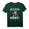Schimpanse Affe T-Shirt – Perfektes Geschenk für Tierliebhaber, Zoowärter & Affenfans zu Weihnachten & Geburtstag