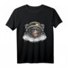 Schimpansen Astronaut im Weltraum - Lustiges Sci-Fi T-Shirt für Liebhaber von Kosmos und humorvollen Geschenken