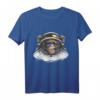 Schimpansen Astronaut im Weltraum - Lustiges Sci-Fi T-Shirt für Liebhaber von Kosmos und humorvollen Geschenken