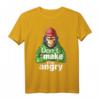 Affe Schimpanse Choleriker Geschenk T-Shirt - Witziges Tiermotiv für Impulsive und Humorvolle