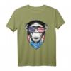 4. Juli Monkey American Flag T-Shirt – Lustiges patriotisches Affen-Design für Unabhängigkeitstag, Paraden & Geschenke