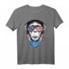 4. Juli Monkey American Flag T-Shirt – Lustiges patriotisches Affen-Design für Unabhängigkeitstag, Paraden & Geschenke