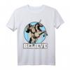 Believe Schimpanse reitet Einhorn – Fantasievolles T-Shirt mit Freundschaft, Hoffnung und positiver Botschaft