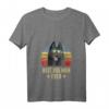 Damen Schipperke Beste Hundemutter aller Zeiten Retro Sonnenuntergang V-Ausschnitt T-Shirt – Strand- & Urlaubs-Vibe für Hundeliebhaber
