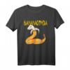 Bananaconda Schlange als Banane - Lustiges Reptilien T-Shirt für Schlangenliebhaber, Tierfreunde & exotische Tierfans, perfekte Geschenkidee zu Weihnachten & Geburtstag