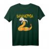 Bananaconda Schlange als Banane - Lustiges Reptilien T-Shirt für Schlangenliebhaber, Tierfreunde & exotische Tierfans, perfekte Geschenkidee zu Weihnachten & Geburtstag