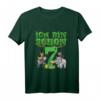 Kinder 7. Geburtstag Zoo Shirt für Jungen und Mädchen - Safari Tiermotive mit Reh, Zebra, Frosch & mehr, Geschenkidee für Zoo Kindergeburtstag