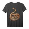 Boa Schlange T-Shirt - Buntes Exotisches Tier Design im Cartoon Vintage Style, Perfekt als Geschenk für Tierliebhaber, Safari & Reptilien Fans