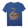 Boa Schlange T-Shirt - Buntes Exotisches Tier Design im Cartoon Vintage Style, Perfekt als Geschenk für Tierliebhaber, Safari & Reptilien Fans