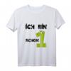 Kinder 1. Geburtstag T-Shirt - Niedliches Schlange Motiv für Mädchen und Jungen, perfektes Geschenk zum ersten Geburtstag & für die Geburtstagsfeier