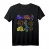 Buntes Schlange T-Shirt für Tierliebhaber & Reptilien Fans – Perfektes Geschenk für Tierpfleger, Zoobesucher & Schlangenliebhaber zu Weihnachten & Geburtstag