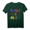 Buntes Schlange T-Shirt für Tierliebhaber & Reptilien Fans – Perfektes Geschenk für Tierpfleger, Zoobesucher & Schlangenliebhaber zu Weihnachten & Geburtstag