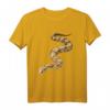 Schlange Abgottschlange T-Shirt - Klassisch geschnitten mit doppelt genähtem Saum für Tierliebhaber und Reptilienfans