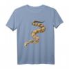 Schlange Abgottschlange T-Shirt - Klassisch geschnitten mit doppelt genähtem Saum für Tierliebhaber und Reptilienfans