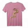 Schlange Abgottschlange T-Shirt - Klassisch geschnitten mit doppelt genähtem Saum für Tierliebhaber und Reptilienfans