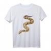 Schlange Abgottschlange T-Shirt - Klassisch geschnitten mit doppelt genähtem Saum für Tierliebhaber und Reptilienfans